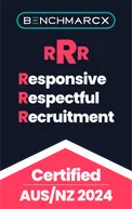 Benchmarcx Responsive Respectful Recruitment, Certified AUS/NZ 2024