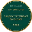 Benchmarcx Top Employer, Candidate Experience Excellence 2026